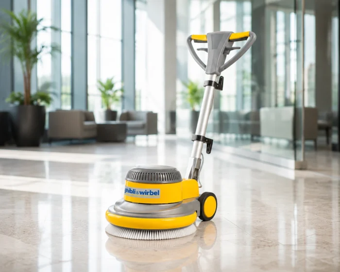Single Disc Dual Speed Scrubbing/Buffing Machine 17″ 154/300 RPM