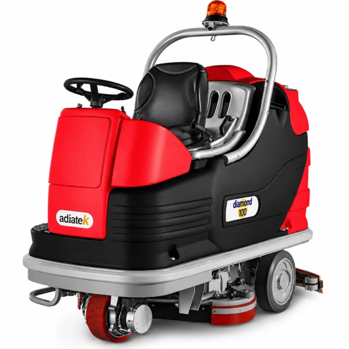 Ride On Scrubber Dryer Diamond 100 (Traction Battery 36V 450AH) – Made In Italy