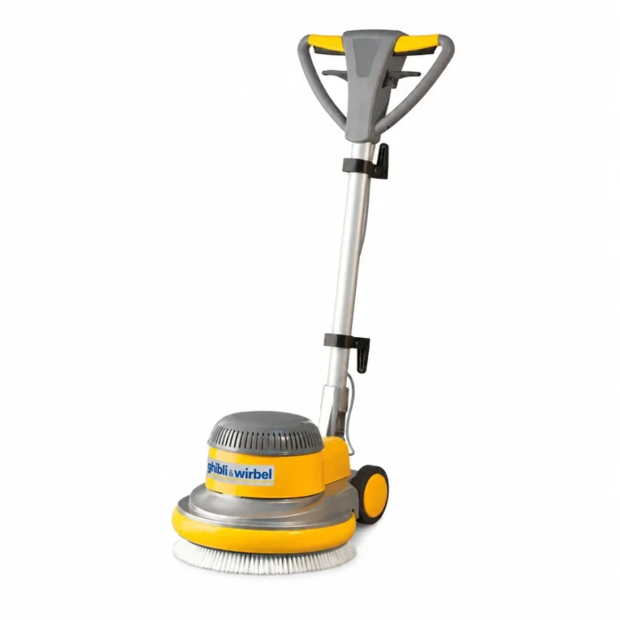 Single Disc Dual Speed Scrubbing/Buffing Machine 17″ 154/300 RPM – Made in Italy