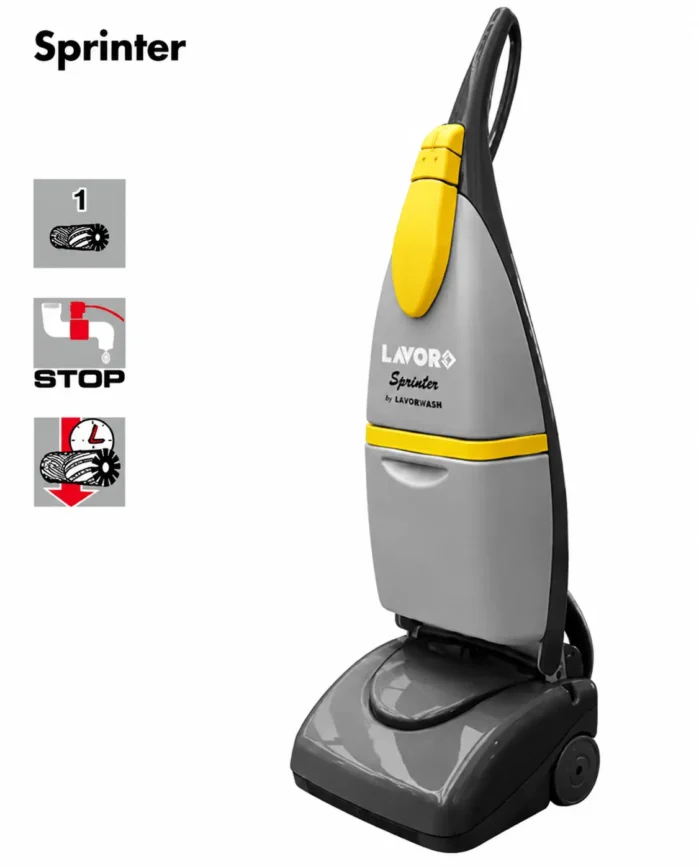 Upright Walk Behind Scrubber Drier Sprinter – Made in Italy