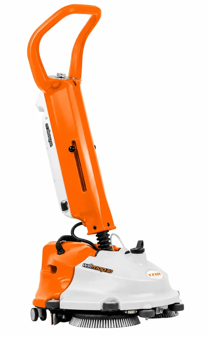 Vertical Scrubber Drier Willmop 50 – Made in Italy
