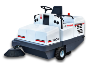 Ride On Sweeper 1300 DL (WITH OVERHEAD ROOF) – Made in Italy