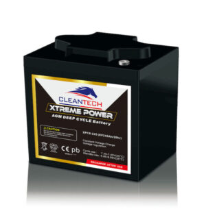 Battery Deep Cycle AGM 6 Volts, 245 Ah (Maintenance Free) – Made in China