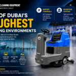 Best Ride-On Scrubber Dryer for Dubai Airports & Exhibition Centers